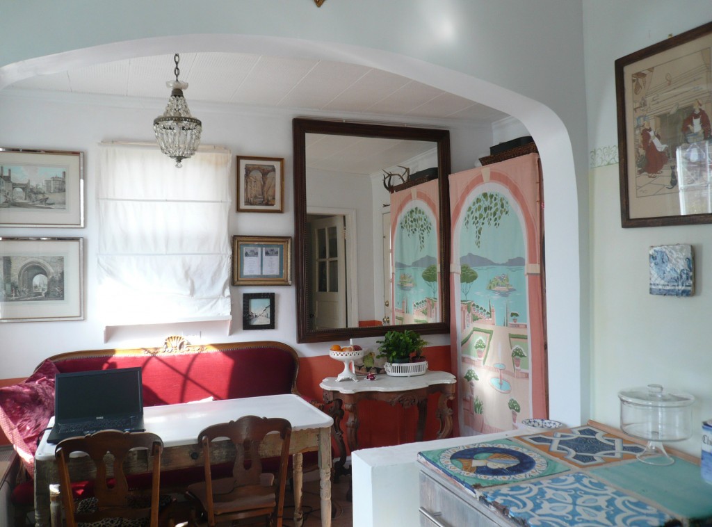 Breakfast room is now part of the kitchen